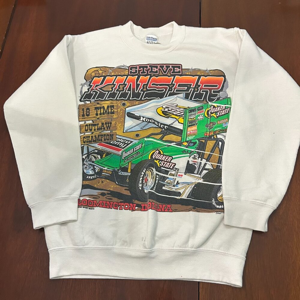 2003 Steve Kinser Outlaw Champion Sweatshirt Size S